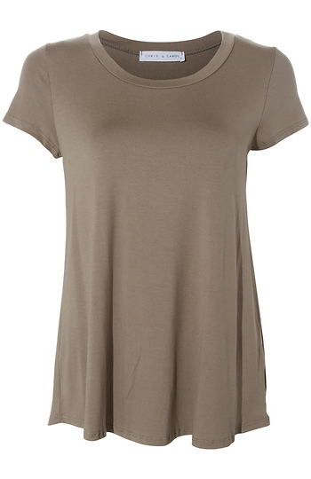 Round Neck Tee Slide 1