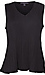 Pleated V-Neck Tank Thumb 1