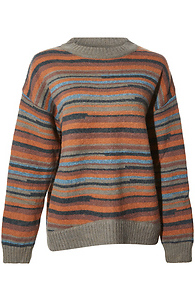 Stop Stripe Sweater Slide 1
