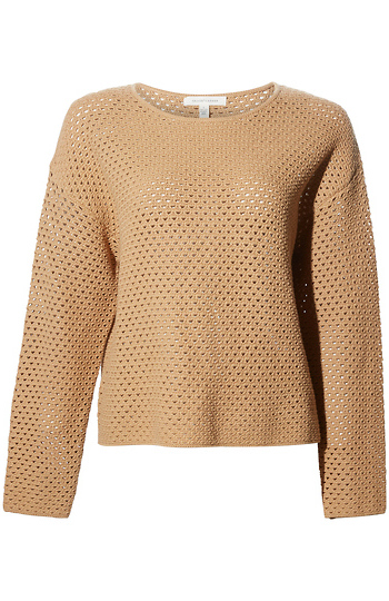 Crochet Knit Long Sleeve Slide 1