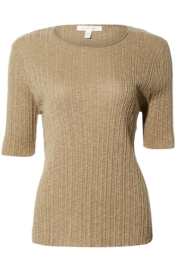 Pleat Light Sweater Top Slide 1