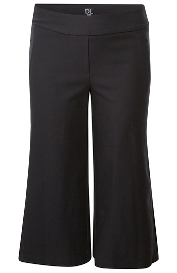 High Rise Ponte Culotte Slide 1