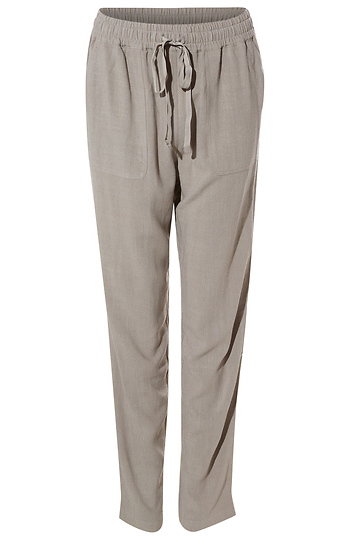 Linen Drawstring Joggers Slide 1
