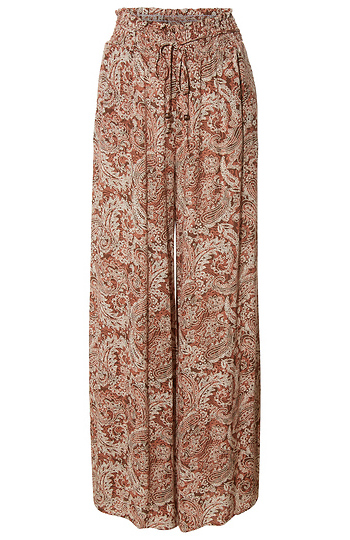 High Rise Flowy Printed Pants Slide 1
