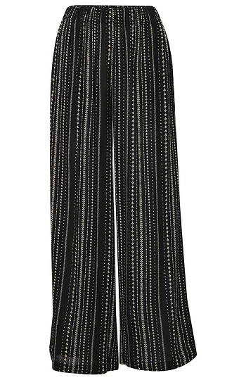 Printed Wide Leg Pant Slide 1