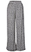 Geo Print Wide Leg Pants Thumb 1