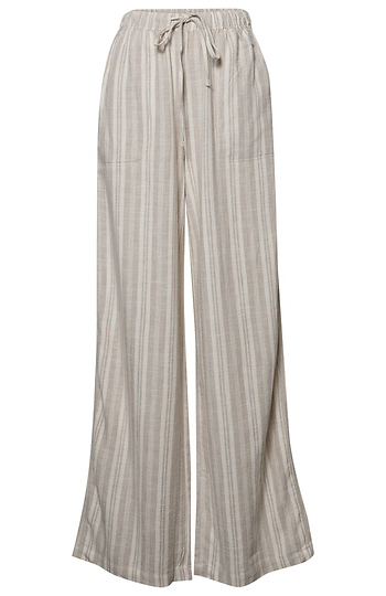 Striped Linen Pants Slide 1