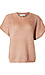 Fuzzy Short Sleeve Top Thumb 1