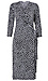 Polka Dot Surplice Dress Thumb 1