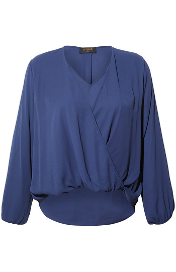 Surplice Blouse Slide 1