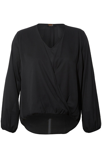 Surplice Blouse Slide 1