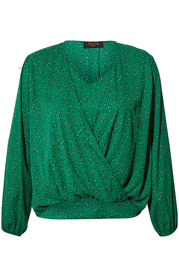 Surplice Blouse Slide 1