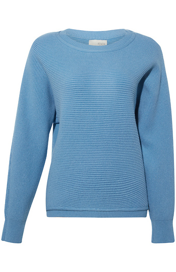 Crewneck Ribbed Sweater Slide 1