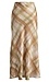 Satin Plaid Midi Skirt Thumb 2