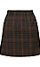 Plaid Wrap Mini Skort Thumb 2