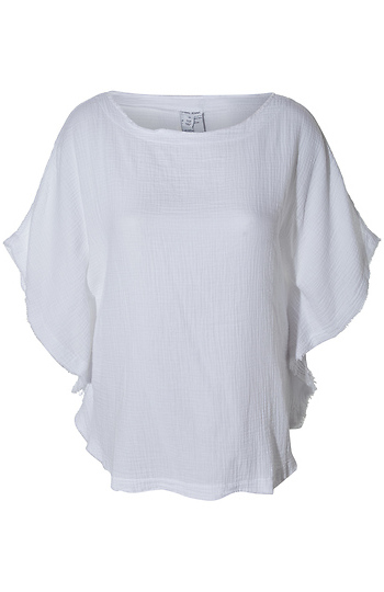 Tribal Gauze Kaftan Blouse Slide 1