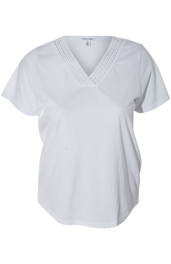 Tribal Crochet Trim Top Slide 1