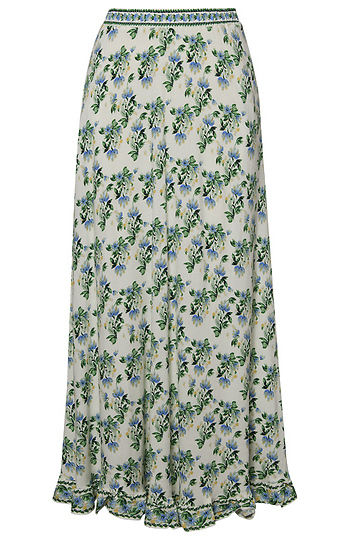 A-Line Midi Skirt Slide 1