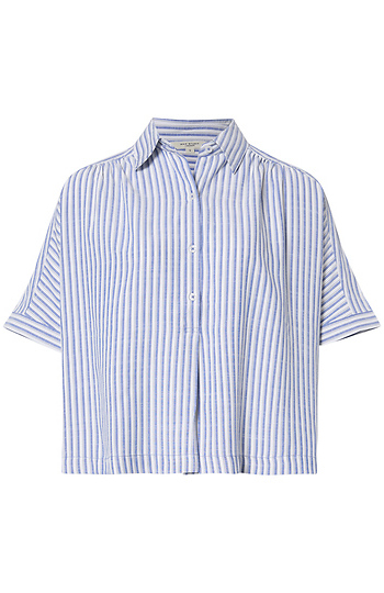Short Sleeve Striped Top Slide 1