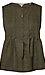 Pleated Button Front Blouse Thumb 1