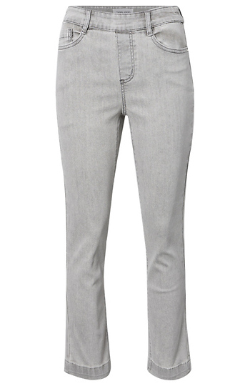 Pull On Straight Denim Slide 1