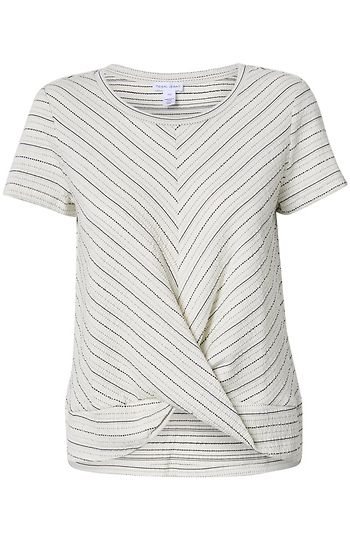 Short Sleeve Crew Neck Top Slide 1