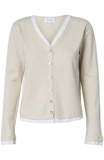 Twofer Long Sleeve Knit Top Slide 1