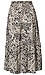 Printed Satin Midi Skirt Thumb 2