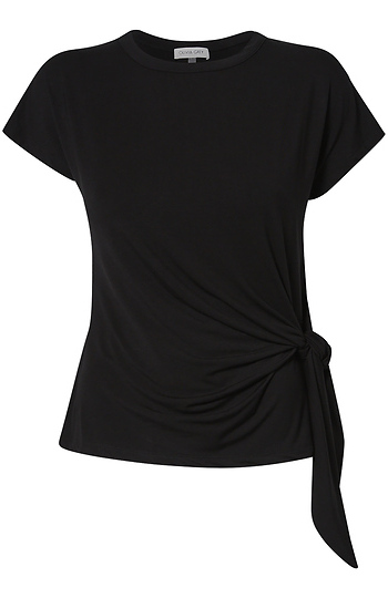 Side Knot Short Sleeve Slide 1