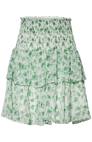 Tiered Floral Skirt Slide 1