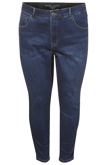 Tribal High Rise Ankle Denim Slide 1