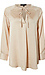 Velvet Heart Split Neck Blouse Thumb 1