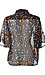 Velvet Sheer Half Sleeve Top Thumb 2
