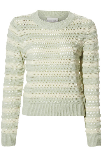 Striped Long Sleeve Slide 1
