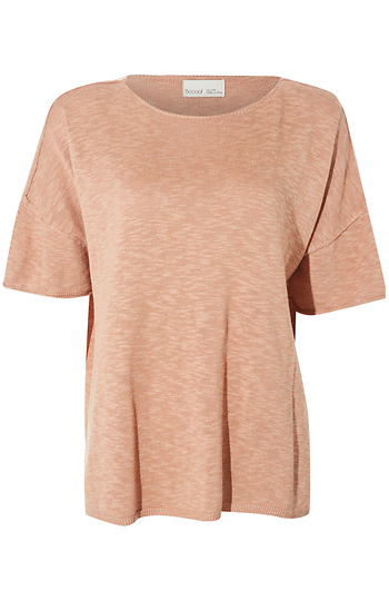 Knit Short Sleeve Slide 1