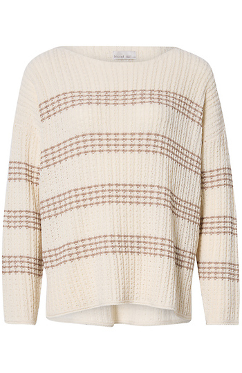 Textured Stripe Pullover Slide 1