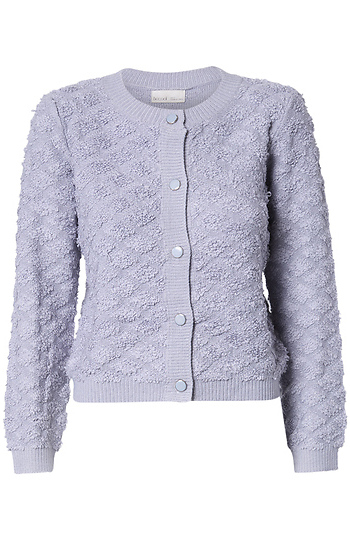 Diamond Quilt Cardigan Slide 1