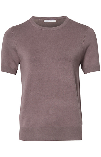 Short Sleeve Knit Top Slide 1