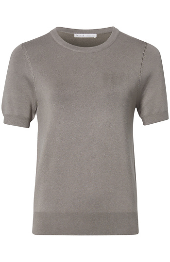 Short Sleeve Knit Top Slide 1