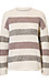 Crochet Knit Striped Sweater Thumb 1
