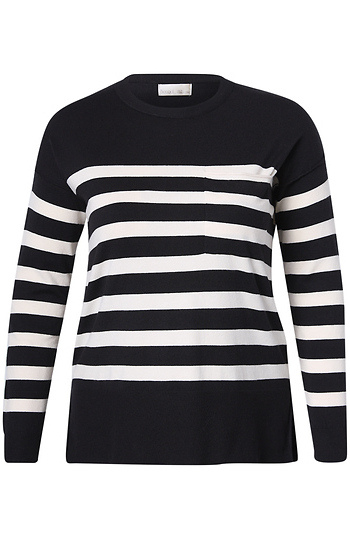 Striped Pullover Slide 1