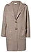 Buttoned Long Coatigan Thumb 1