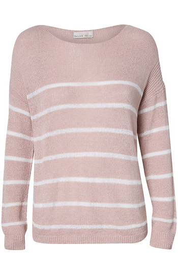Striped Pullover Sweater Slide 1