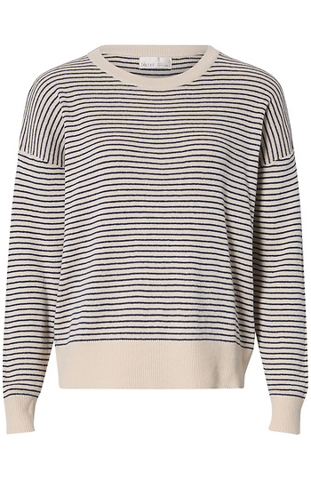 Striped Pullover Sweater Slide 1