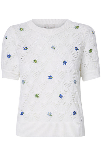 Floral Embroidered Top Slide 1