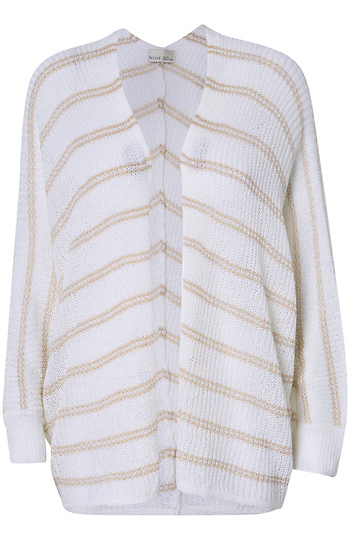 Striped Cardigan Slide 1