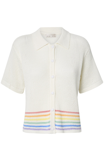 Crochet Rainbow Top Slide 1