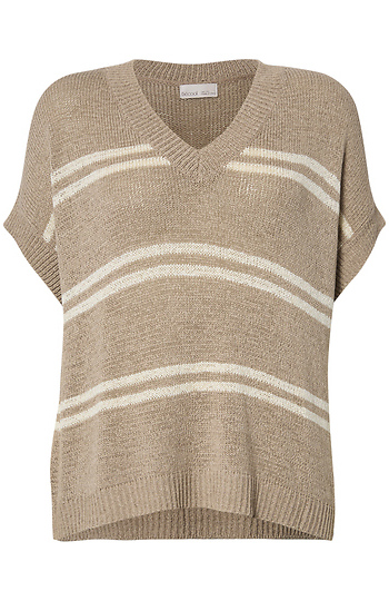 V-Neck Short Sleeve Top Slide 1