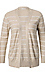 Open Front Striped Cardigan Thumb 1