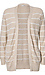 Open Front Striped Cardigan Thumb 1